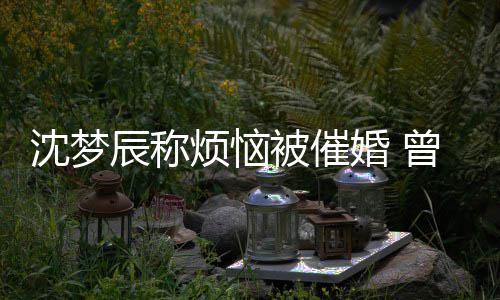 被催梦的噩曾经做过缺席现场新郎烦恼婚 婚礼辰称沈梦